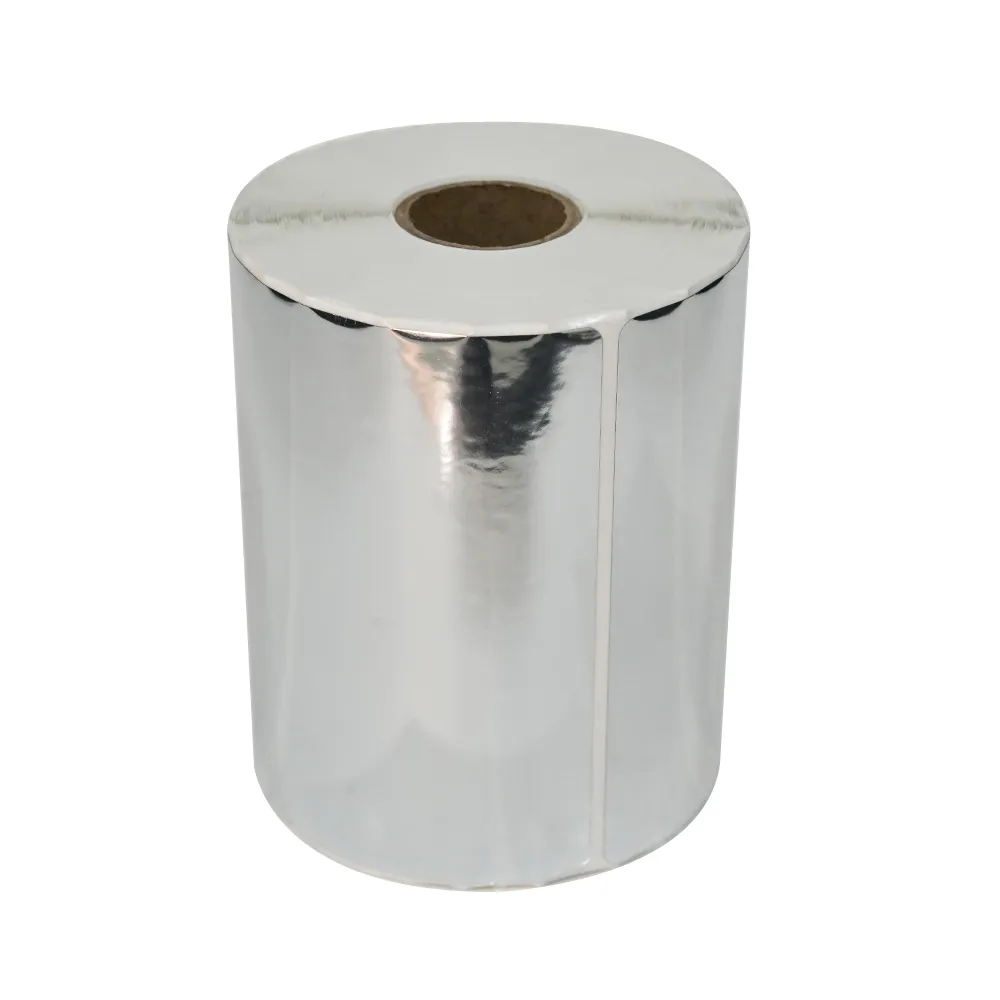 3. Liquor & Spirit Label  Glossy silver Aluminum Foil Paper.webp